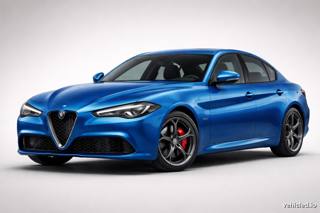 Alfa Romeo Giulia in Misano Blue