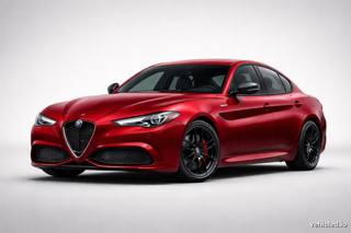 Alfa Romeo Giulia in Rosso Competizione