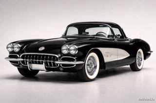 Chevrolet Corvette in Onyx Black