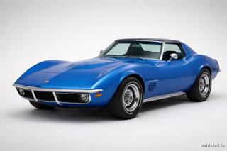 Chevrolet Corvette in Bright Blue