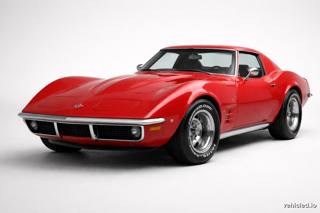 Chevrolet Corvette in Mille Miglia Red