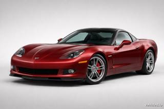 Chevrolet Corvette in Red Mist