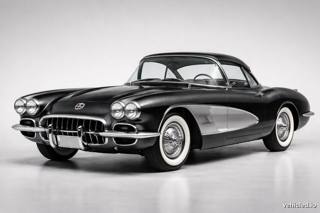 Chevrolet Corvette in Carbon Flash Metallic