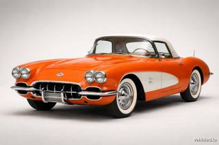 Chevrolet Corvette in Sebring Orange