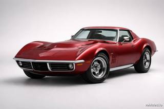 Chevrolet Corvette in Red Mist