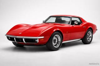 Chevrolet Corvette in Torch Red