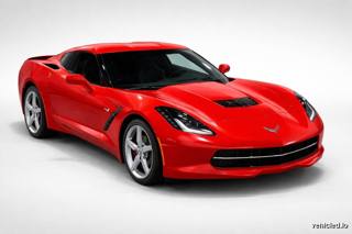 Chevrolet Corvette in Torch Red