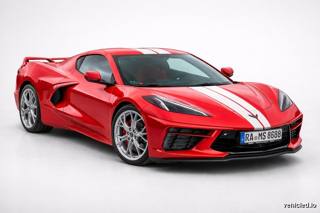 Chevrolet Corvette in Torch Red
