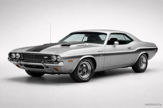 Dodge Challenger in Triple Nickel