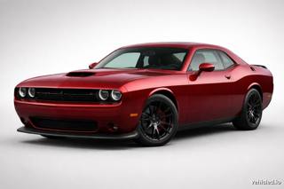 Dodge Challenger in Octane Red