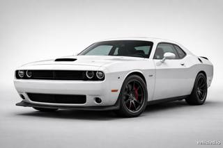 Dodge Challenger in White Knuckle
