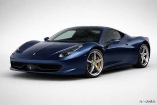 Ferrari 458 in Blu Tour de France