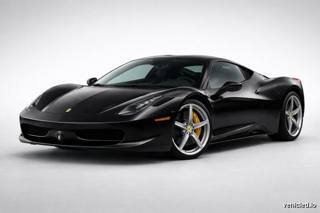 Ferrari 458 in Nero Daytona