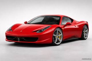 Ferrari 458 in Red
