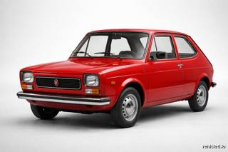 Fiat 127 in Rosso Red