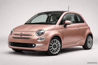 Fiat 500 in Rose Gold