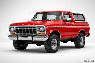 Ford Bronco in Hot Pepper Red
