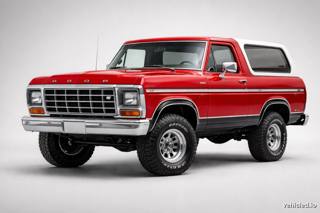 Ford Bronco in Race Red