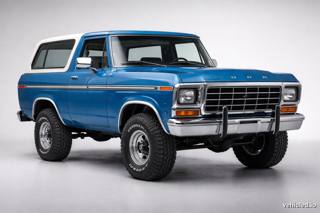 Ford Bronco in Velocity Blue