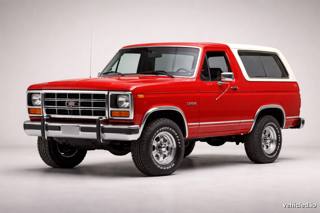 Ford Bronco in Hot Pepper Red