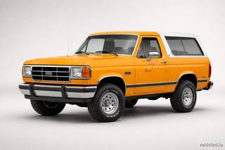 Ford Bronco in Cyber Orange