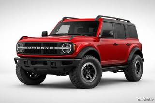 Ford Bronco in Hot Pepper Red