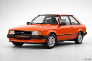 Ford Escort in Grabber Orange