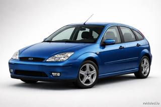 Ford Focus in Chrome Blue