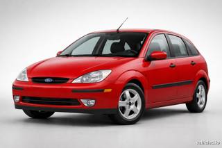 Ford Focus in Fantastic Red