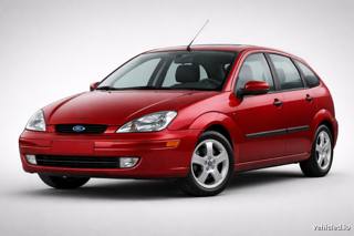 Ford Focus in Ruby Red