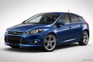 Ford Focus in Chrome Blue