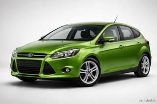 Ford Focus in Grabber Green