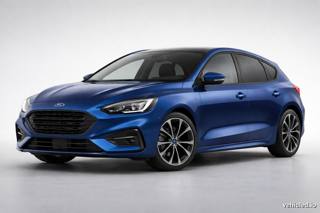 Ford Focus in Blazer Blue