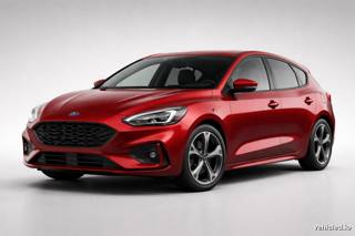 Ford Focus in Ruby Red
