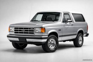 Ford Bronco in Iconic Silver