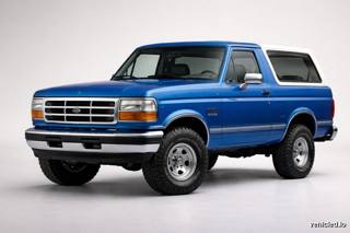 Ford Bronco in Velocity Blue