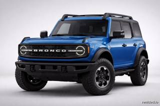 Ford Bronco in Velocity Blue