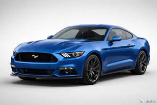 Ford Mustang in Atlas Blue