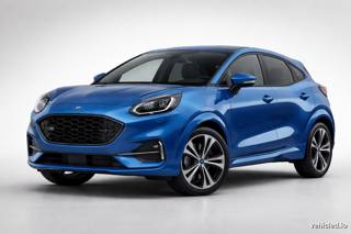 Ford Puma in Blazer Blue