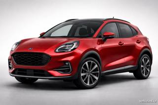 Ford Puma in Lucid Red