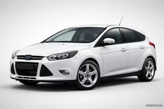 Ford Focus in Frozen White