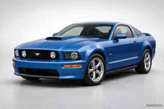 Ford Mustang in Velocity Blue