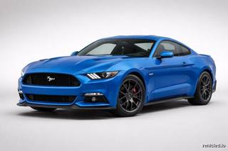 Ford Mustang in Velocity Blue