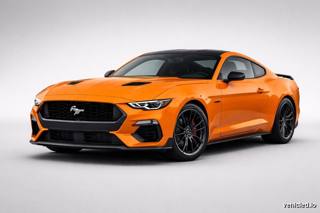 Ford Mustang in Twister Orange