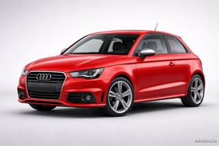 Audi A1 in Misano Red