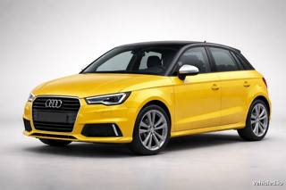 Audi A1 in Python Yellow