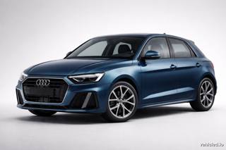 Audi A1 in Firmament Blue