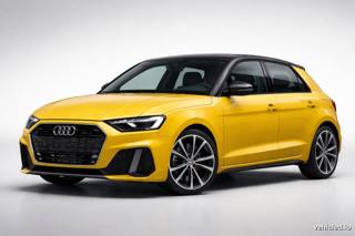 Audi A1 in Python Yellow