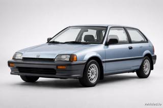 Honda Civic in Morning Mist Blue