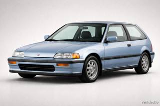 Honda Civic in Morning Mist Blue